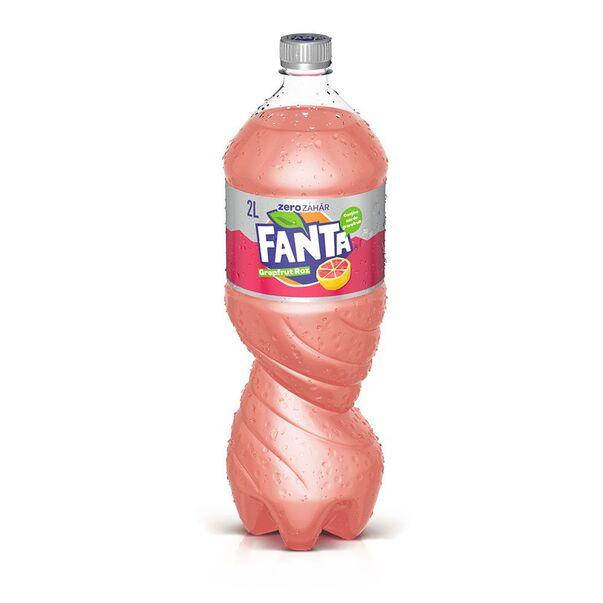 

Газировка Fanta Zero Grepfrut Грейпфрут без сахара 2L