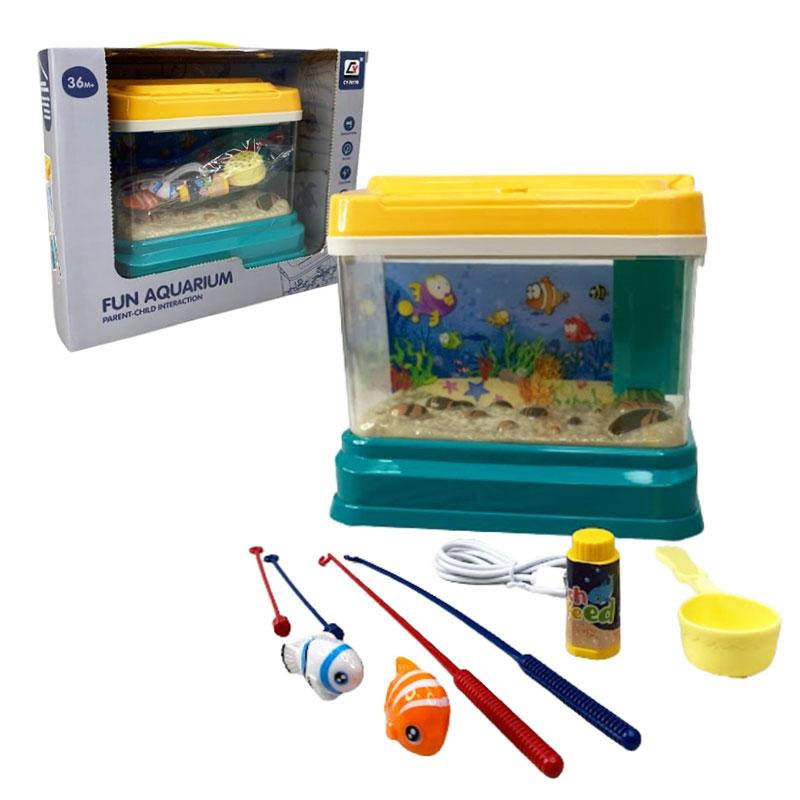 

Игрушечный аквариум CY-7077B, рыбалка