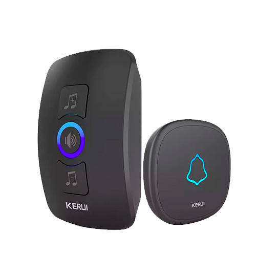 

Беспроводной дверной звонок 433МГц 32 мелодии KERUI M525 с сигнализацией