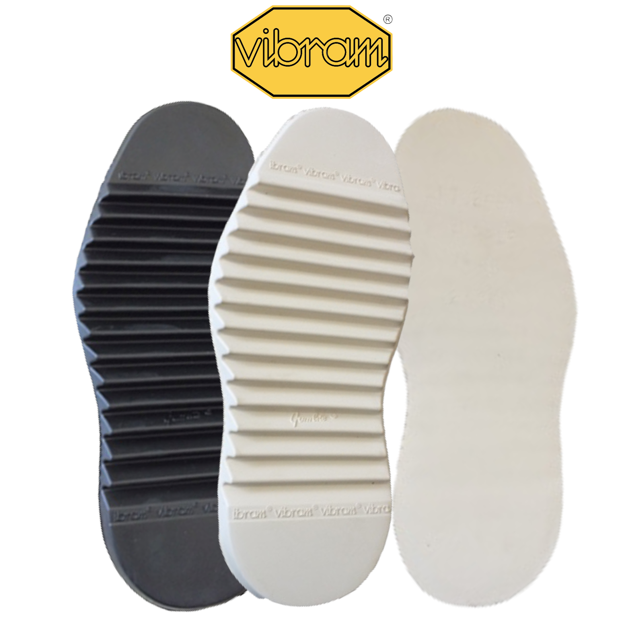 

Подошва Vibram 2661 RIPPLE (2 цвета на выбор, р. 39-40 / 43-44) Крем, 43-44