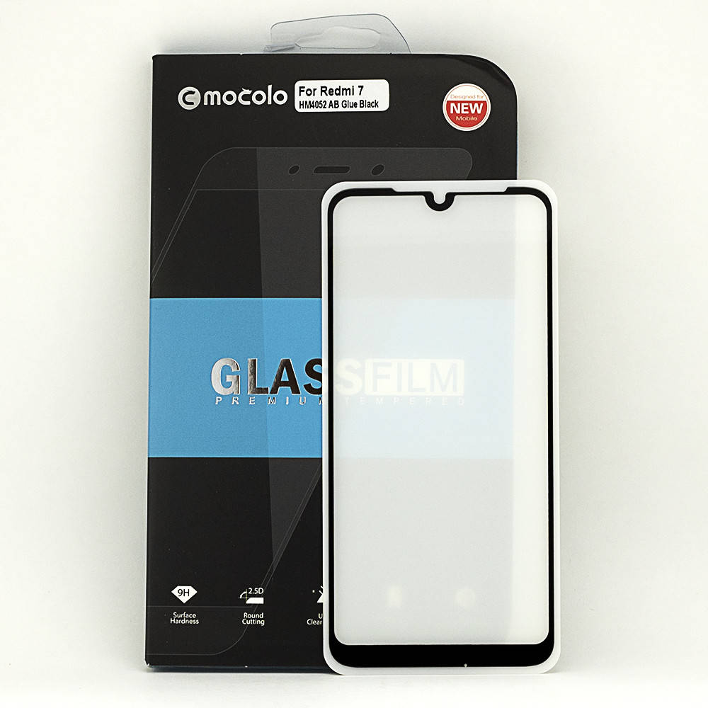 

Защитное стекло Mocolo 5D Full Glue для Xiaomi Redmi 7 полноэкранное черное
