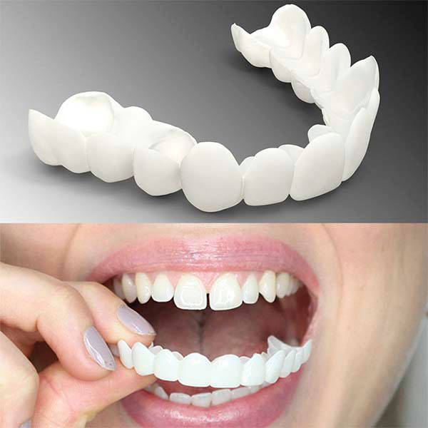 

Съемные виниры для зубов Snap On Smile. Универсальные виниры на зубы
