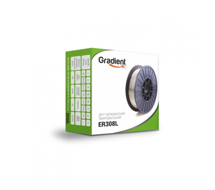 

Нержавеющая сварочная проволока GRADIENT, ER308L, 0,8 мм, 1 кг [GWS8801]
