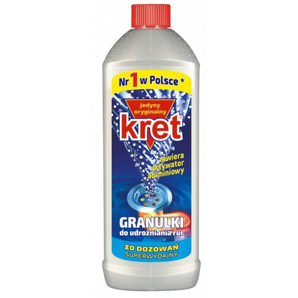 

Гранулы для прочистки труб Kret, 800 г