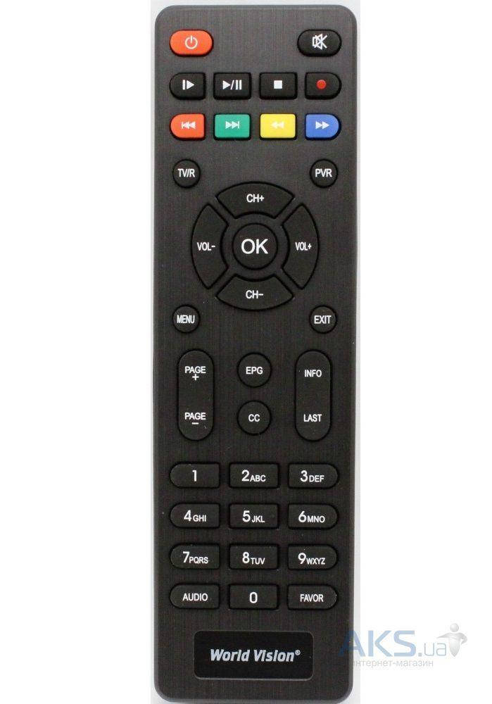 

Пульт для телевизионного тюнера World Vision T65M DVB-T2 (340081)