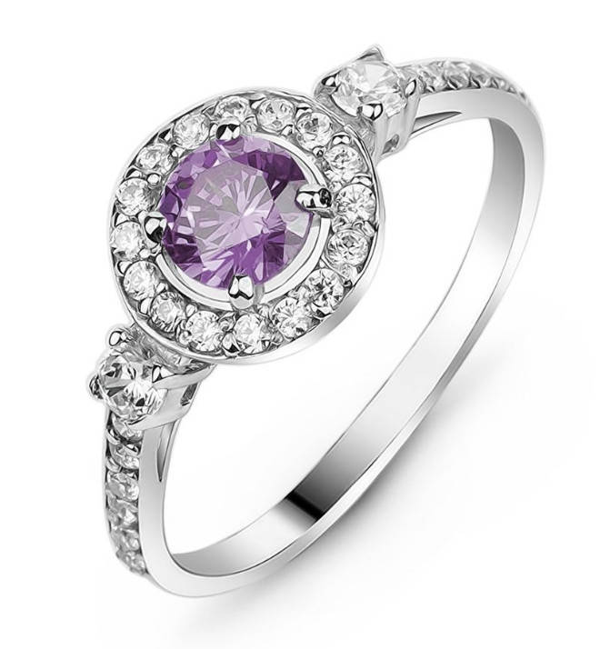 

Серебряное кольцо с александритом "Венера", С5064