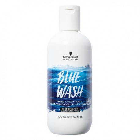

Пигментированный шампунь Schwarzkopf Professional Bold Color Wash Blue синий 300ml