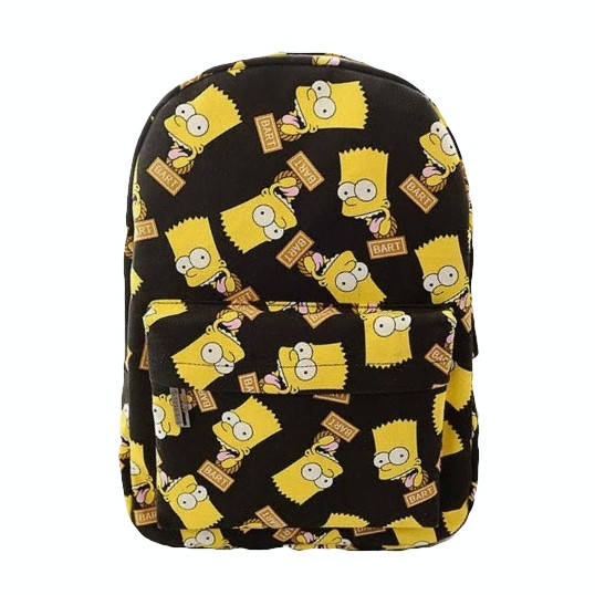 

Рюкзак школьный портфель Барт Симпсон Bart Simpson черный