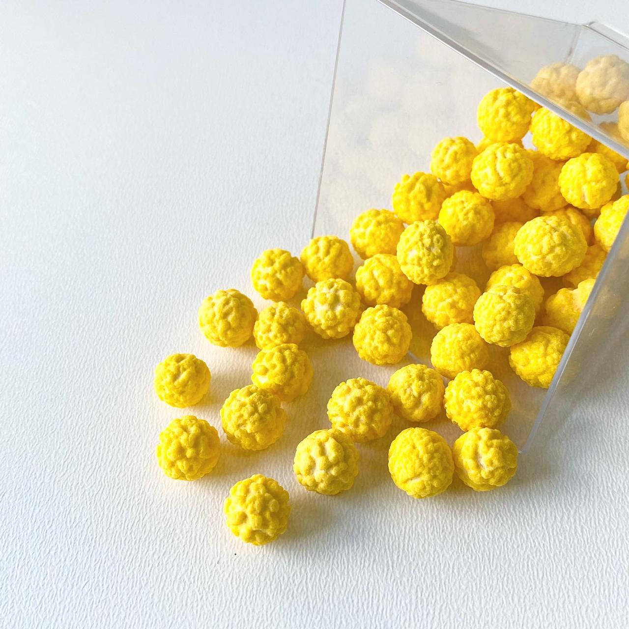 

Декор для кондитерських виробів Мімоза жовта, 25 грам, Желтый