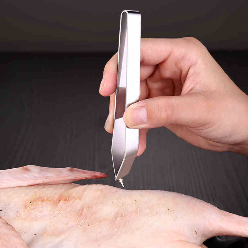 

Пинцет для удаление костей из рыбы прямой - 120 мм