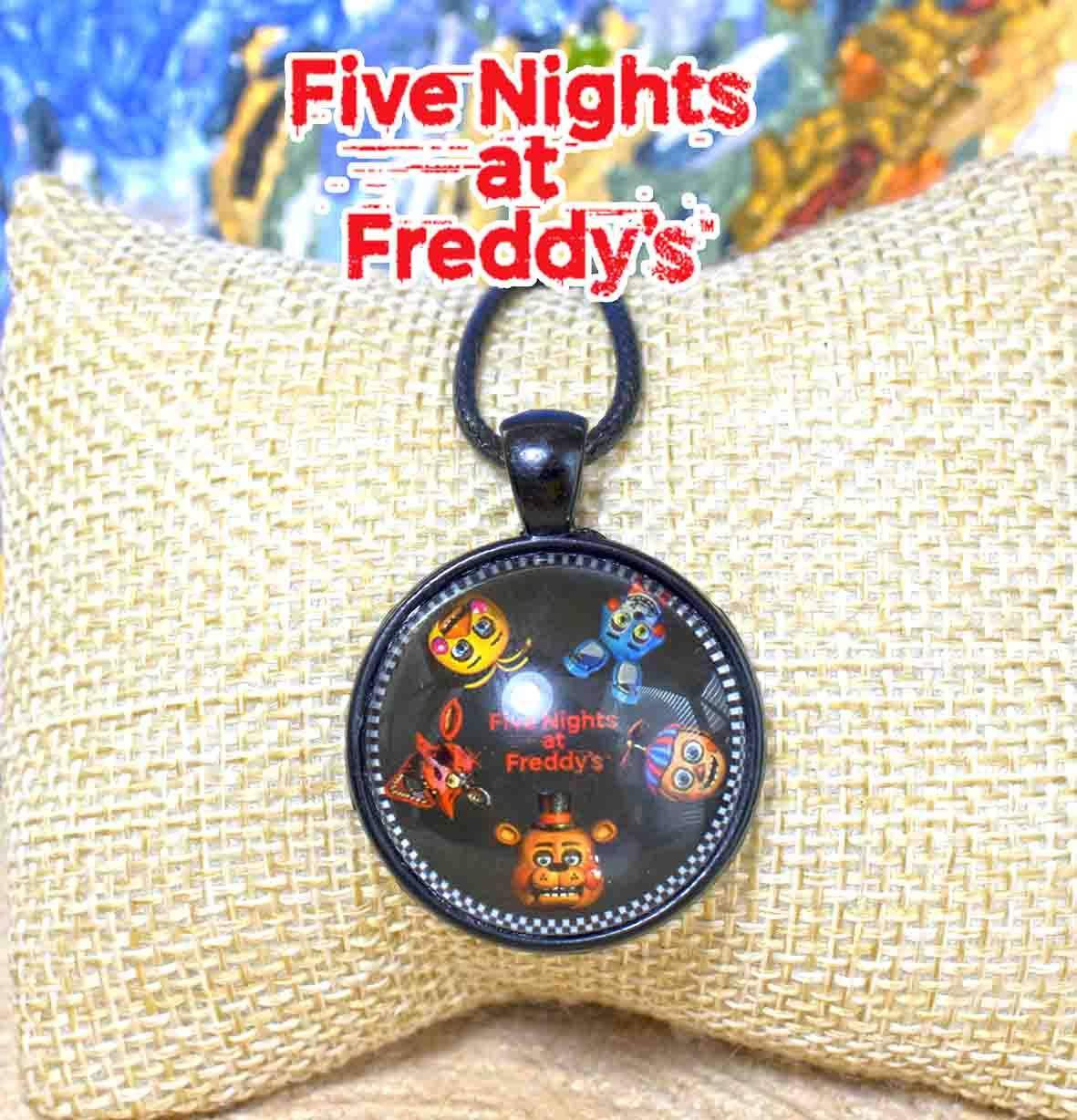 

Кулон "5 аниматроников" Пять Ночей Фредди / Five Nights at Freddy's