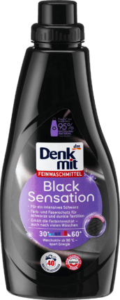 

Denkmit Feinwaschmittel Black Sensation Гель-концентрат для стирки черного белья 1 л