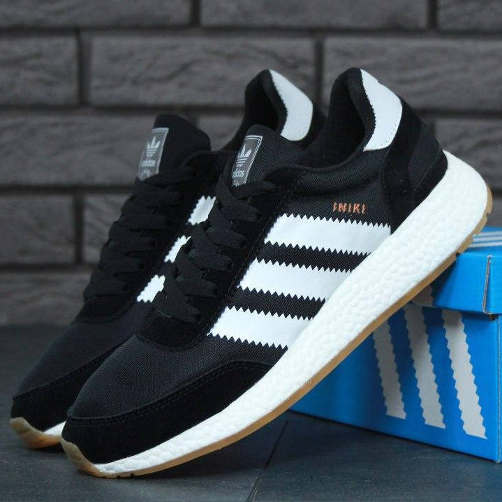 

Мужские кроссовки в стиле Iniki RUNNER BOOST, черно-белый, Вьетнам