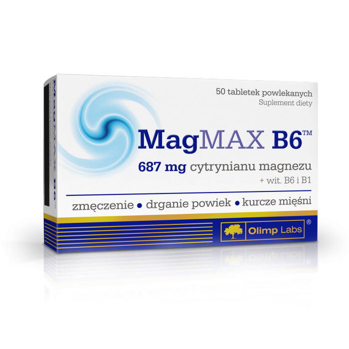 

Витамины и минералы Olimp Mag MAX B6, 50 таблеток
