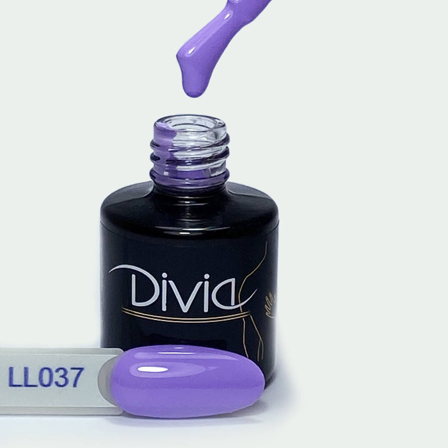 

Divia Гель-лак для ногтей Lilac №LL037 (Very Peri)