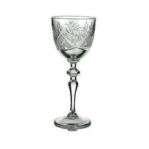 

Бокалы для вина хрустальные 250 мл набор 6 шт НЕМАН 6413-250-1000-1, Прозрачный