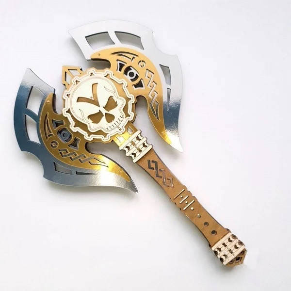 

Деревянный Детский Топор SCULL (Череп) из Fantasy вселенной, игрушечное оружие