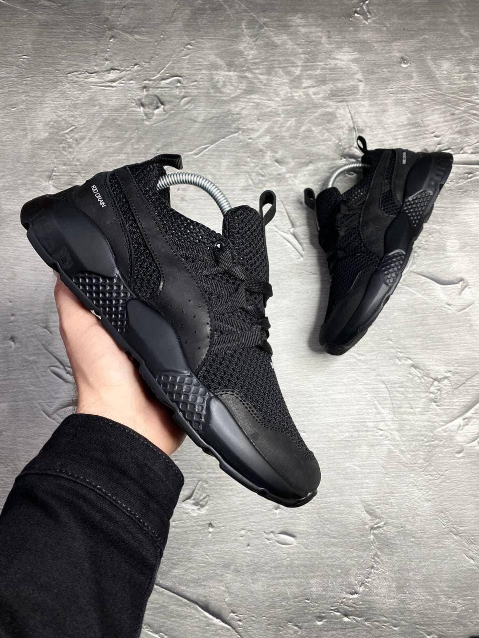 

Puma летние кроссовки (пума) сеточка 41, Черный