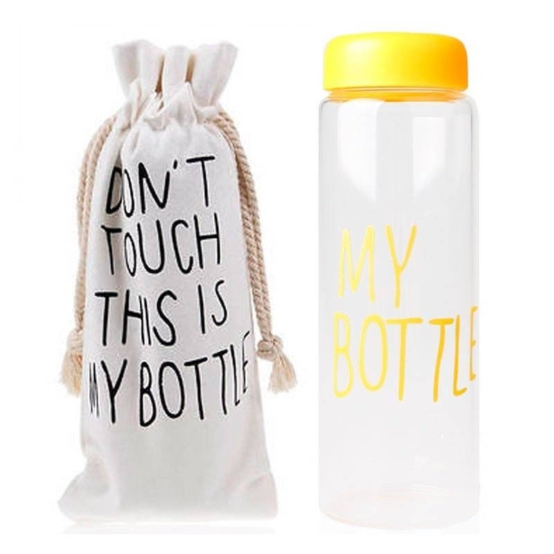 

Бутылочка My Bottle с чехлом желтый цвет арт. MB-006