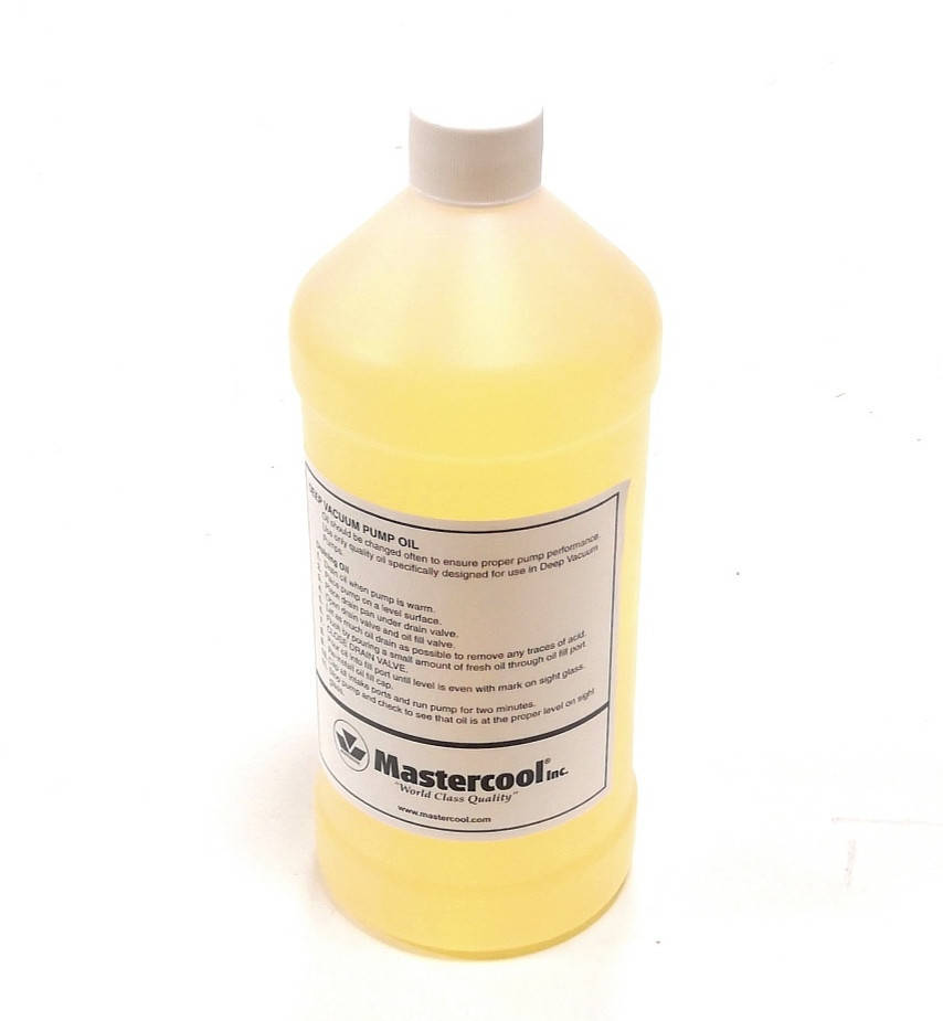 

Масло для вакуумних насосів 1L Mastercool США, мінеральне