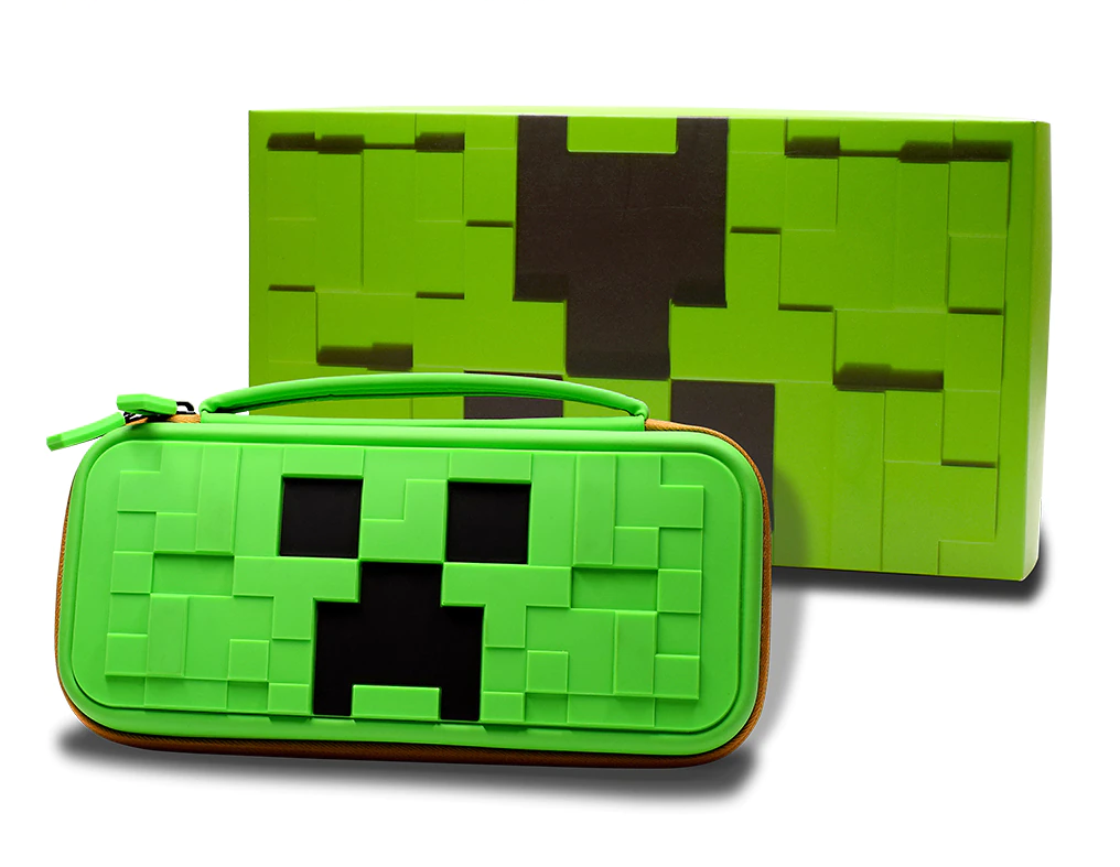

Чехол сумка Deluxe Minecraft кейс для Nintendo Switch / OLED / Есть Стекла
