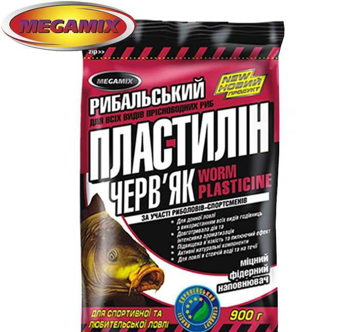 

Пластилін MegaMix 500г черв'як