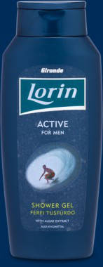 

Гель для душа Lorin MEN Active 1л
