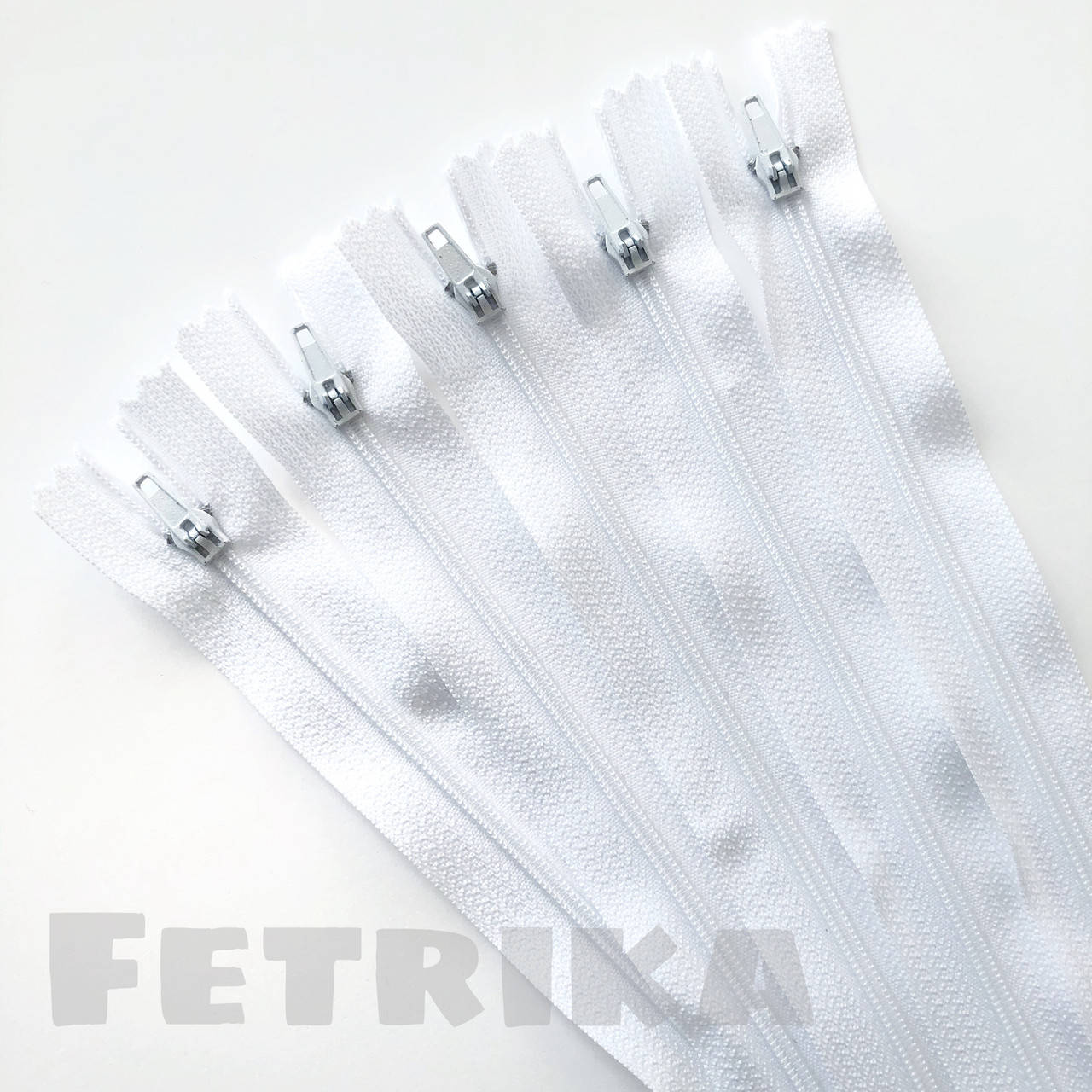 

Молния спиральная 18 см. БЕЛАЯ., Белый