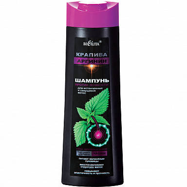 

Кропива і аргінін ШАМПУНЬ проти ламкості для стоншеного волосся, що січеться, 400 мл