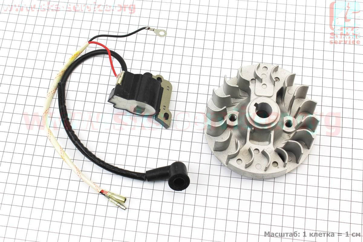 

Ротор магнето 139F - 4T + катушка зажигания к-кт (213148)
