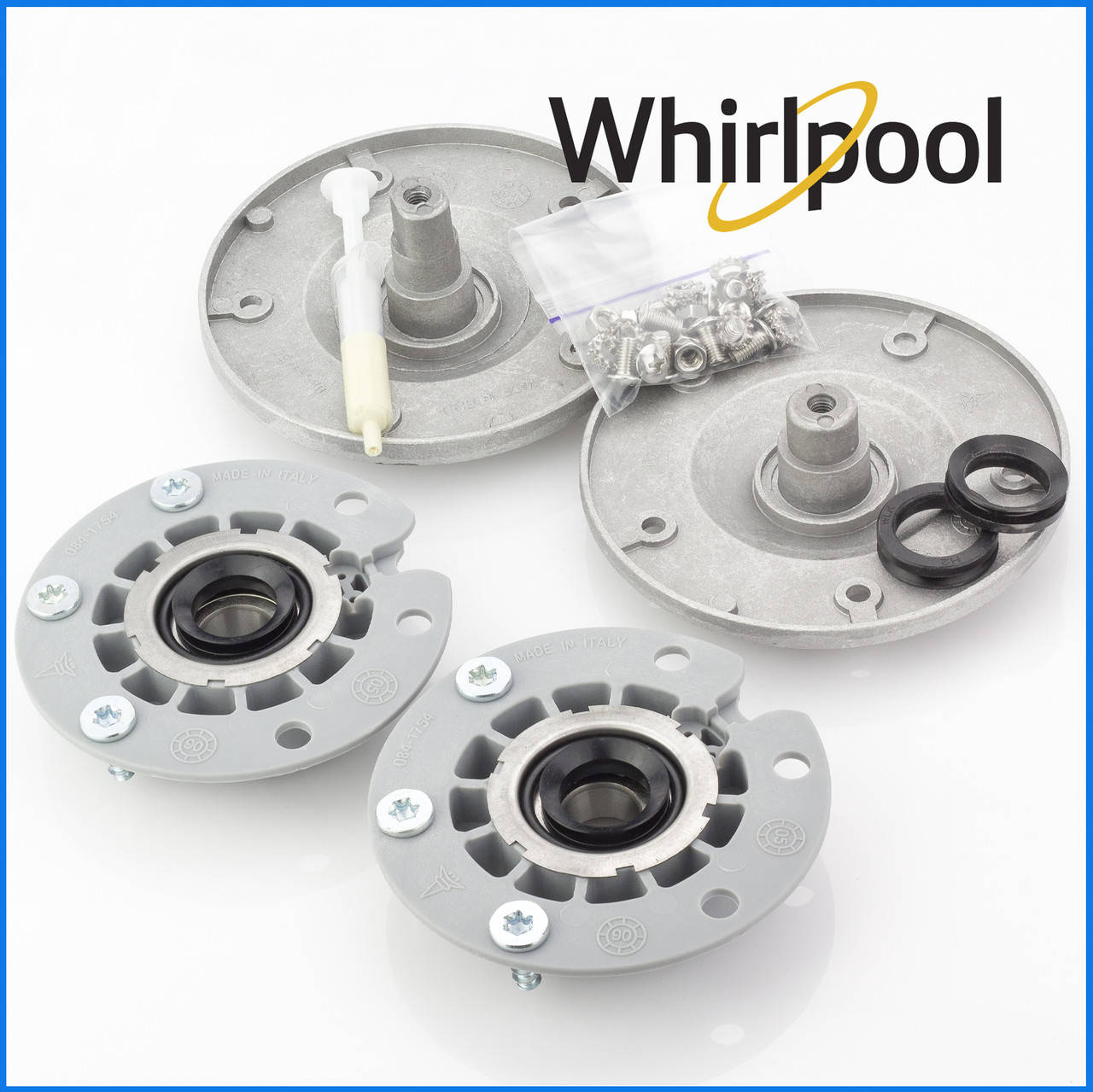 

Опоры и подшипники бака стиральной машины Whirlpool с вертикальной загрузкой