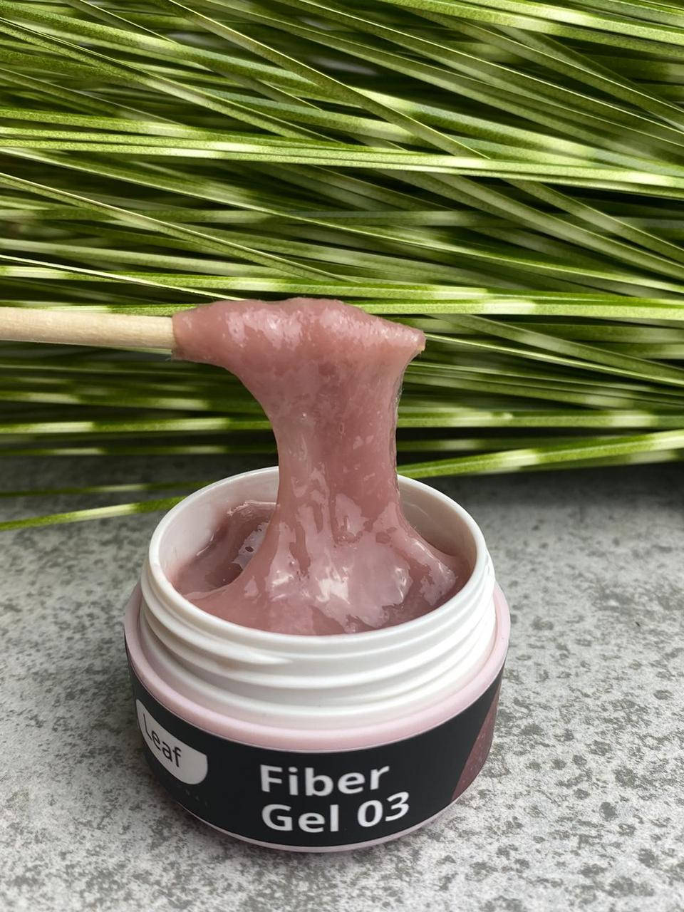 

Fiber gel №3 30 мл от Leaf для ремонта ногтей