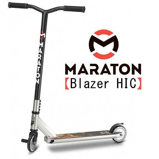 

Самокат трюковый Maraton Blazer HIC Металлик (Литые колеса)