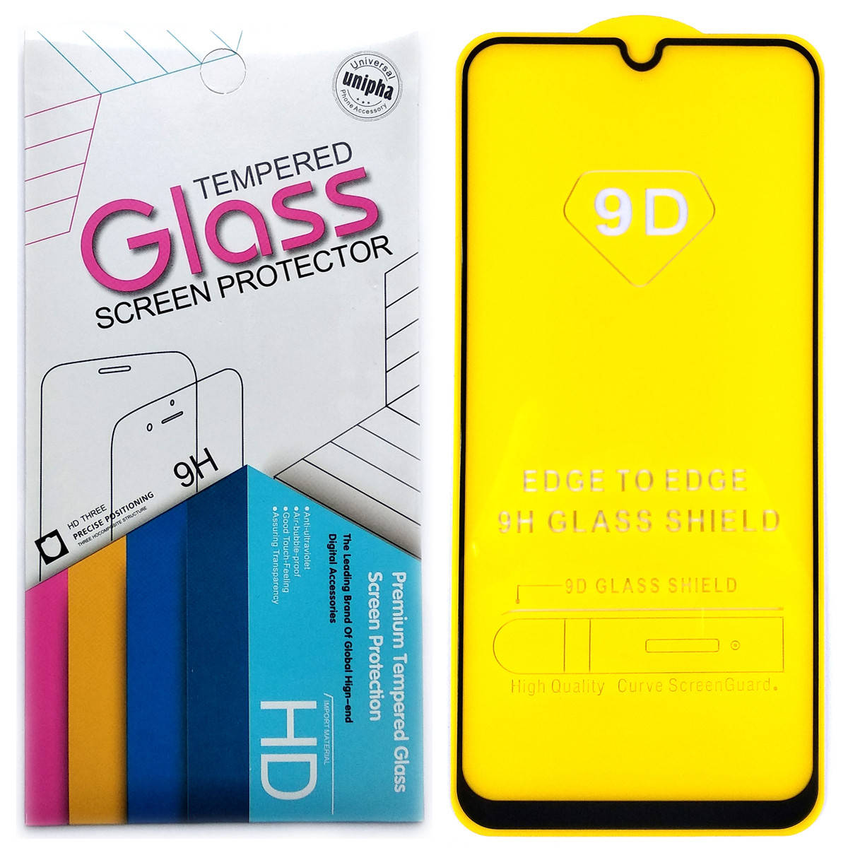 

Защитное стекло 9D для Samsung Galaxy A30 / A30s / A20 2019 (Черный)