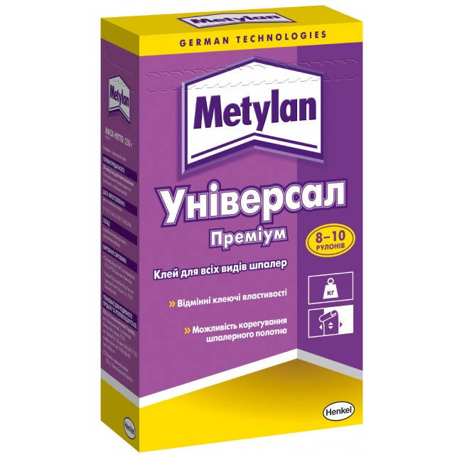 

Клей для обоев всех видов Metylan Универсальный Премиум 0,25кг