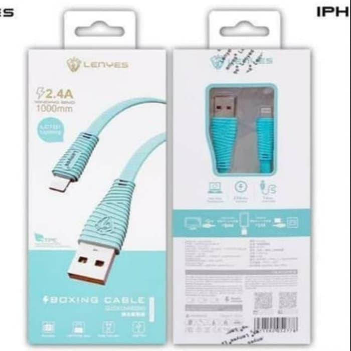 

Кабель LENYES LC101 iPhone 1м 2.4A