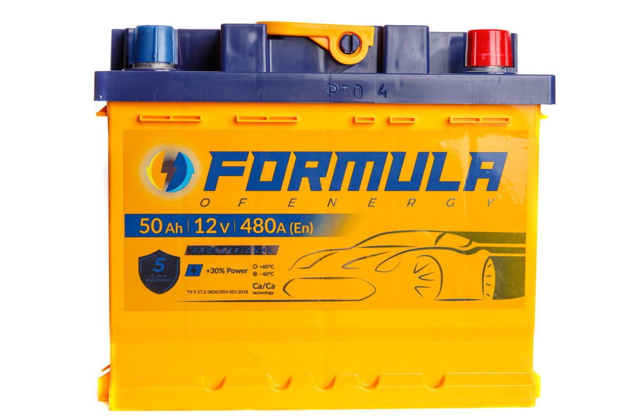 

Аккумулятор автомобильный Formula 6СТ-50 АзE Professional