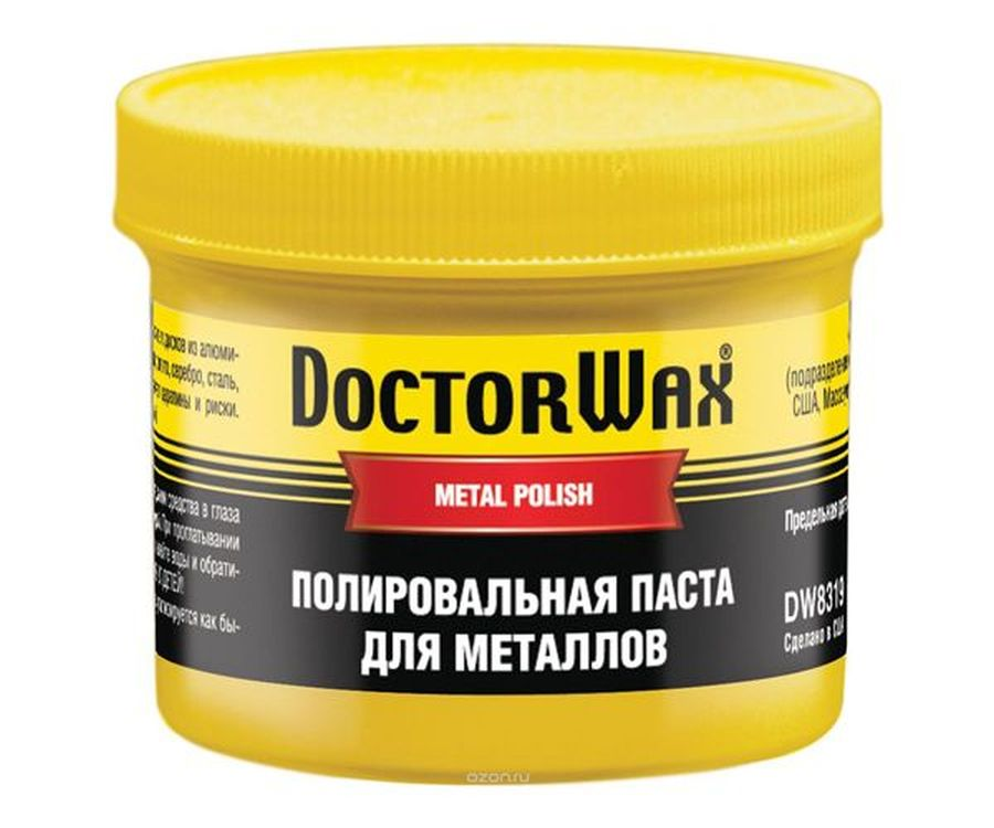 

Полироль для металлов (паста) Doctor Wax Metal Polish 140г 191455