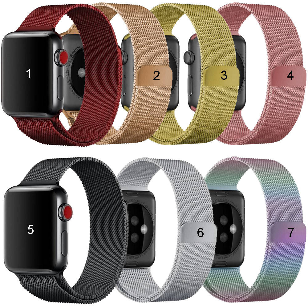 

Ремешки Apple Watch 41/40/38mm миланская петля