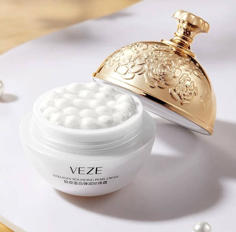 

Увлажняющий дневной крем с коллагеном VEZE Collagen Bouncing Pearl Cream