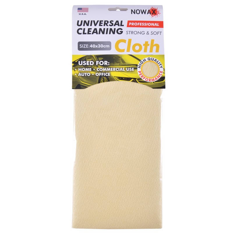

Тряпка для авто NOWAX профессиональная 40x30 см, Искусственная (Салфетки для чистки автомобиля, авто машины)