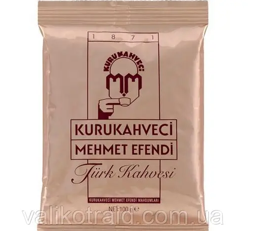 

Кофе турецкий Kurukahveci mehmet efendi , 100г Турция