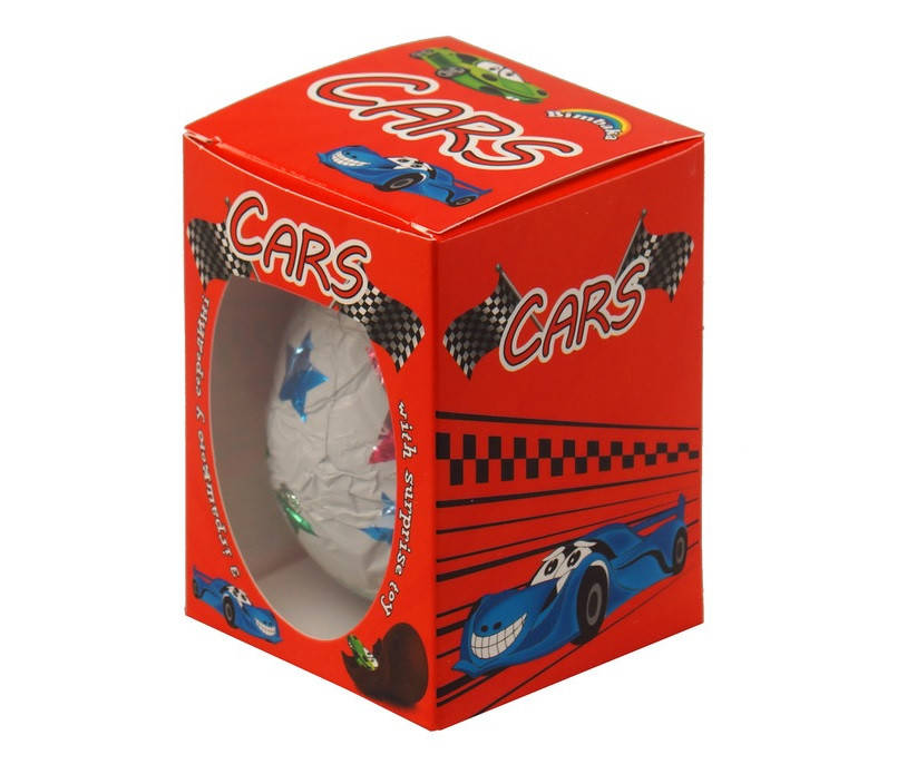 

Шоколадное яйцо Bimbaka Cars Тачки для мальчиков 50 г Турция