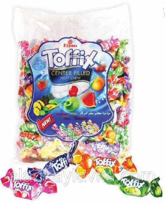 

Жевательные конфеты Toffix (фрукт.микс 6 вкусов) Elvan 1 кг