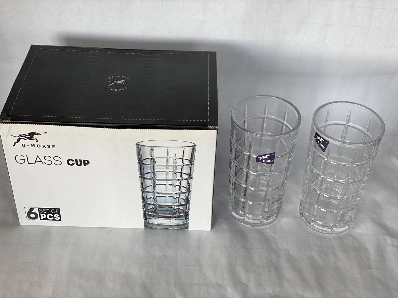 

Набір склянок Crystal "Jill" 300мл*6шт, Прозрачный