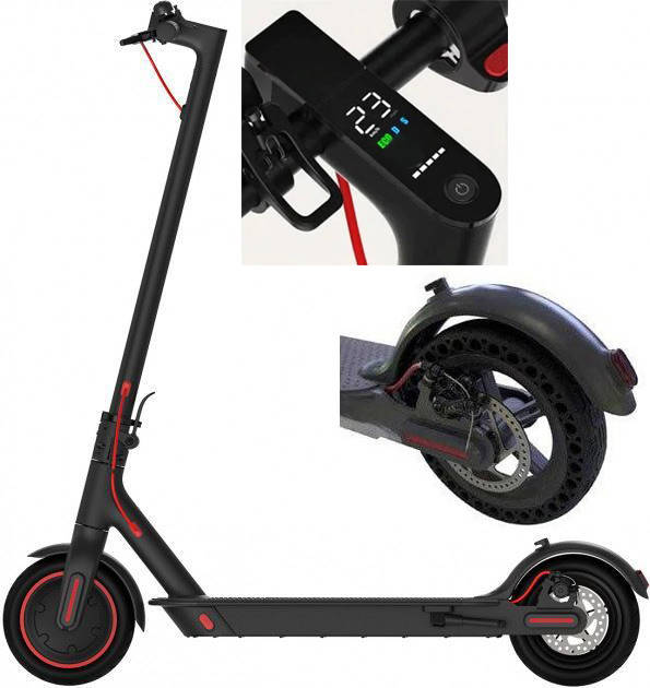 

Электросамокат складной мощный Xiaomi Mi m365 pro Черный электрический самокат Ксиоми м365 про MND