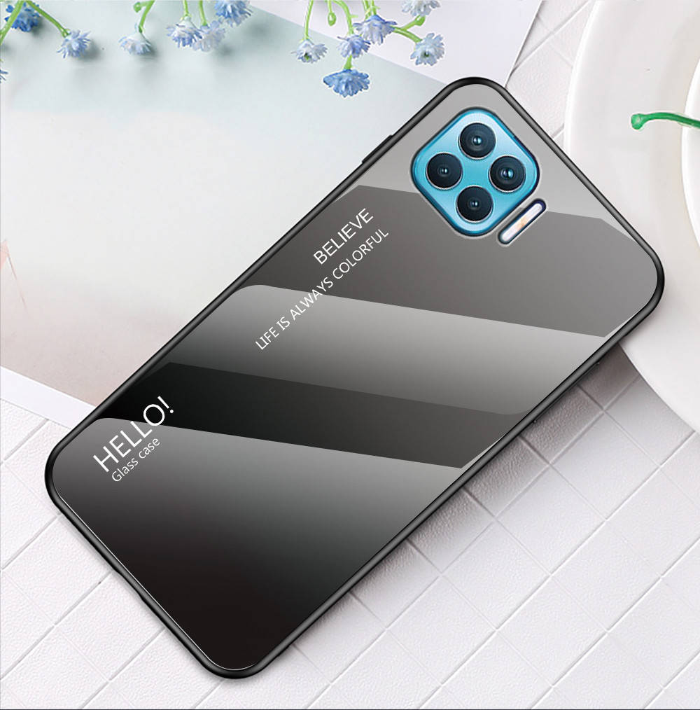 

Чехол Oppo Reno4 Lite Gradient Hello, Разные цвета