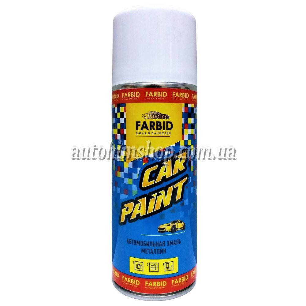 

Краска-спрей для авто Lada цвет 347 Золото инков металлик Farbid 400 мл, Оливковый