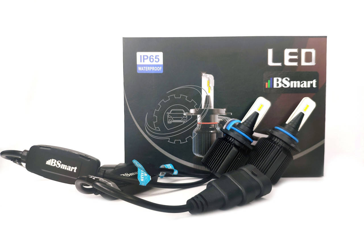 

Авто лампы LED светодиодные BSmart M1 CSP Южная Корея HB4 9006 8000Лм 40Вт 12-24В