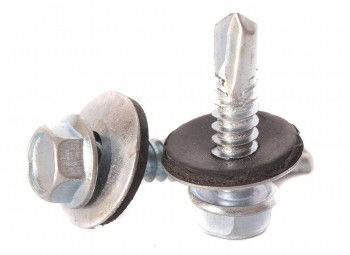 

Саморез кровельный, 9R6 4,8Х19 мм, оцинкованный, саморез для профнастила